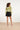 24142 Eenvoudige Klassieke Top Met Mos Aztekenprint | Off White - Light Army