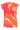 24158 Top Met Frivole Mouwtjesspeelse Wildprint | Muticolour