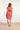 24161 Klassieke Jurk Met Gedurfd Cheetah Patroonfuchsia | Pink - Muticolour