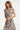 24163 Klassieke Jurk Met Gedurfd Cheeta Patroon | Off White - Black