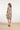 24163 Klassieke Jurk Met Gedurfd Cheeta Patroon | Off White - Black