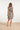 24163 Klassieke Jurk Met Gedurfd Cheeta Patroon | Off White - Black