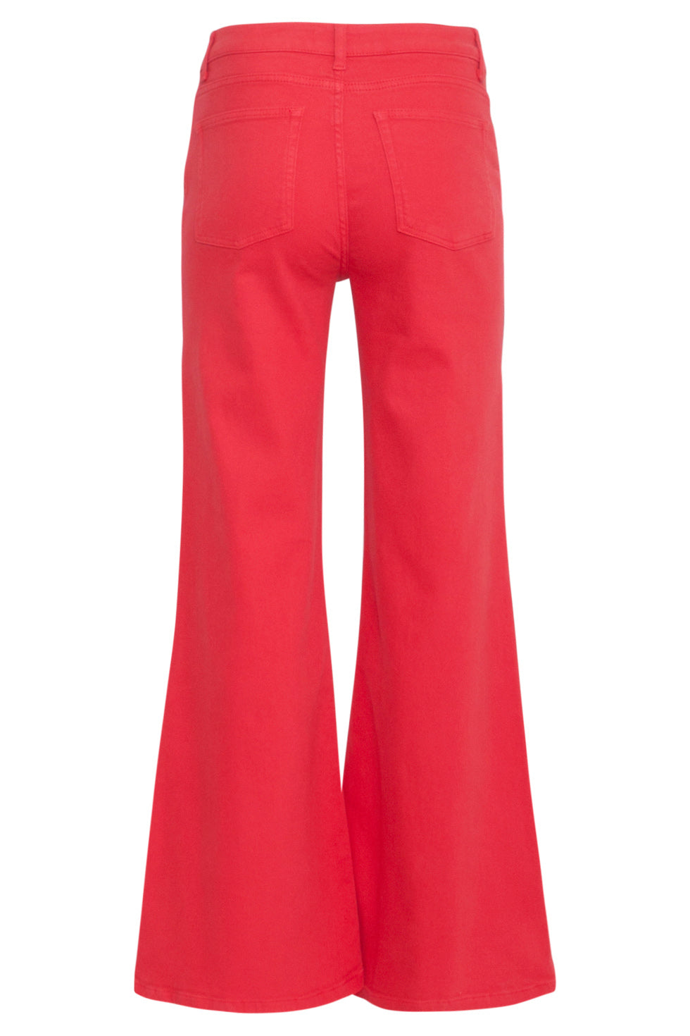 24169 Rood Flared Jeans