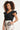 24170 Basic Top Met Brie Anglaise | Black
