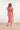 24177 Midi Jurk Met Knoopsluitingsmok | Red - White