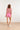 24308 Chiffon Rok Met Bloemenprintfuchsialime | White - Muticolour
