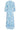 24314 Prachtige Bloemen Paisley Maxi Jurk | White - Blue