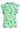 24319 Zomerse Levendige Bloemen Top | White - Green