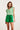 24319 Zomerse Levendige Bloemen Top | White - Green