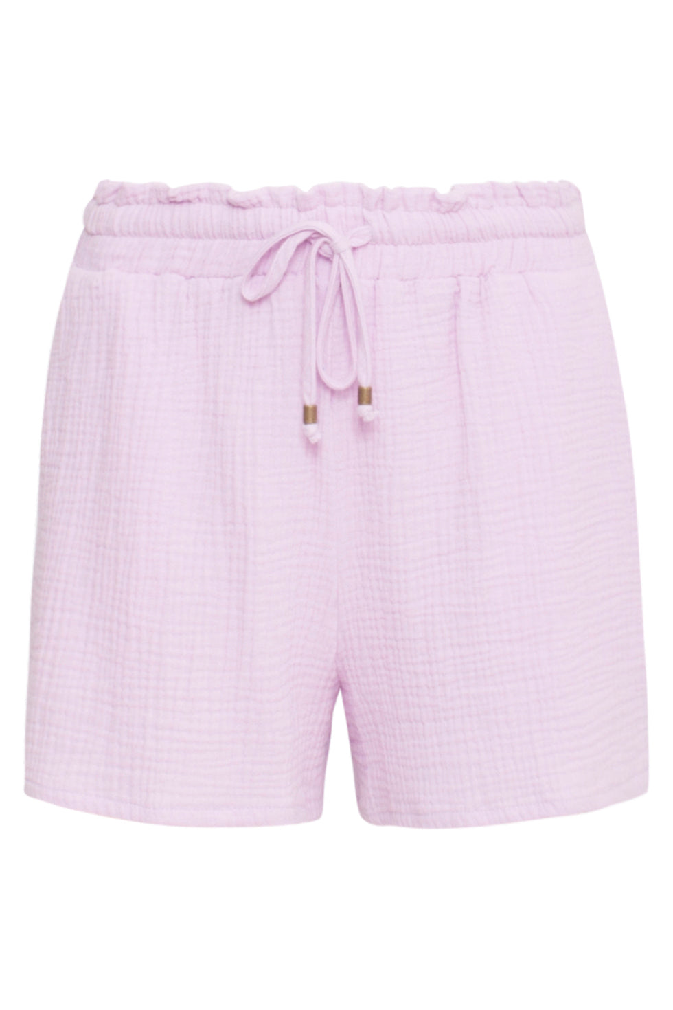 24349 Stijlvol Lila Katoenen Shorts | lilac