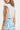 24359 Dames Korte Ruffle Mouw Baby Top | Light Blue