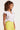 24359 Dames Korte Ruffle Mouw Te Top | White