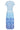 24360 Dames Maxi Te Jurk Met Ornamentaal Print | Off White - Blue