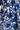 24377 Dames Jurk Met Bloemenprintcrochet Detail | White - Blue