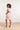 24379 Dames Jurk Met Brie Anglaisfel | White - Fuchsia
