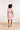 24379 Dames Jurk Met Brie Anglaisfel | White - Fuchsia