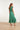 24402 Satijnen Zomerjurk Met Abstracte Print | White - Green