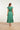 24402 Satijnen Zomerjurk Met Abstracte Print | White - Green