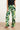 24428 Mashed Lemon Zomer Wijde Broek Met Abstracte Bloemenprint - Tinten | Black - Yellow