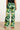 24428 Mashed Lemon Zomer Wijde Broek Met Abstracte Bloemenprint - Tinten | Black - Yellow