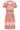 24430 Zomerjurk Met Abstracte Printaardetinten | Muticolour