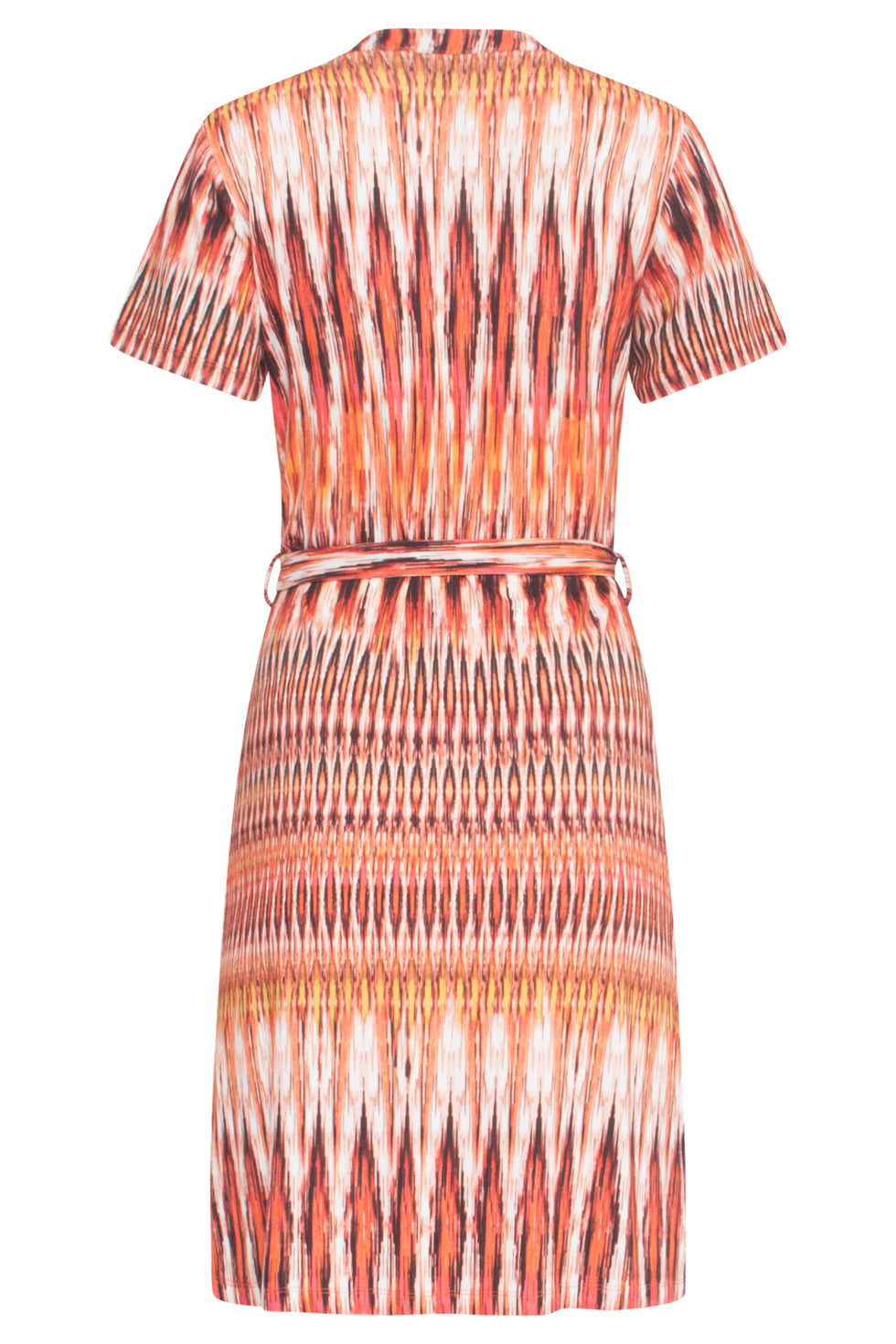 24430 Zomerjurk Met Abstracte Printaardetinten | Muticolour