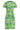 24431 Zacht Stretch Abstract Print Zomerjurk - Tinten | Black - Green