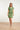 24431 Zacht Stretch Abstract Print Zomerjurk - Tinten | Black - Green