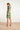 24431 Zacht Stretch Abstract Print Zomerjurk - Tinten | Black - Green
