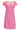 24443 Zachte Ruched Wrap Zomerjurk Met Retro Paars | Muticolour