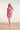 24443 Zachte Ruched Wrap Zomerjurk Met Retro Paars | Muticolour
