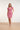 24443 Zachte Ruched Wrap Zomerjurk Met Retro Paars | Muticolour
