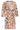 24449 Zomerjurk Met Korte Bladprintpofmouwen | Muticolour