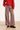 24572 Veele Textuur Broek | Red - Muticolour