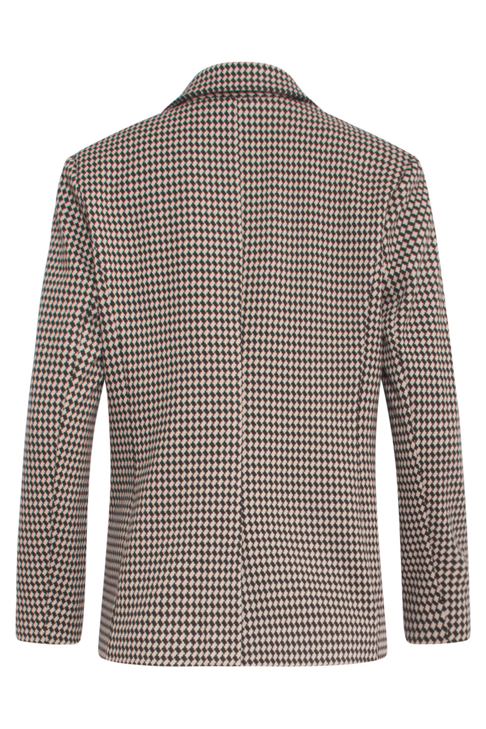 24576 Diamantprint Blazer | Black-Sand