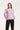 24591 Bluse mit Blumenstruktur in Flieder | Flieder