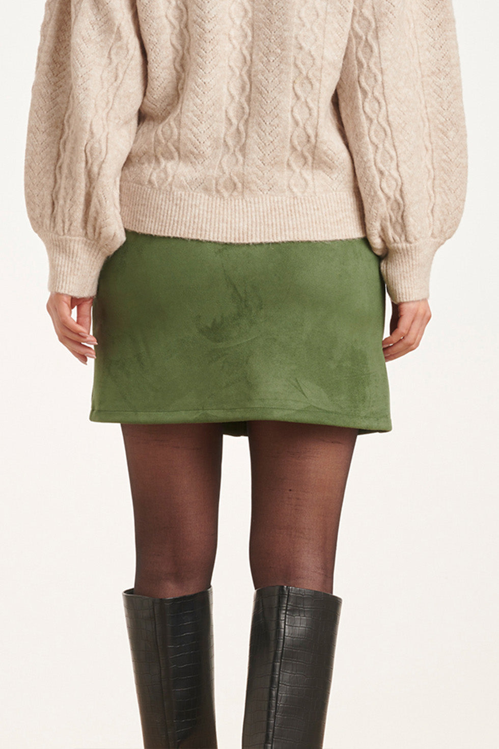 24596 Suède Knooprokleger | Army Green