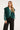 24616 Teal Gebreide Gilet Met Gevlochten Structuur | Petrol
