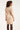 24621 Beige Gebreide Jurk Met Hoge Hals | Sand