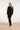 24622 Gebreide Jurk Met Ronde Hals | Black