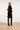 24622 Gebreide Jurk Met Ronde Hals | Black