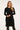 24622 Gebreide Jurk Met Ronde Hals | Black