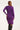 24622 Paarse Gebreide Jurk Met Ronde Hals | Purple