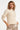 24624 Beige e Fijngebreide Top Met Ronde Hals | Sand
