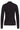 24624 e Fijngebreide Top Met Ronde Hals | Black