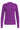 24624 Paars e Fijngebreide Top Met Ronde Hals | Purple