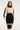 24627 Beige e blok Gebreide Jurk | Sand - Black