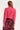 24628 Gebreid Top Met Gevlochten Structuur | Pink