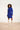 24629 Cobalt Gebreid Jurk Met Kabeltructuur | Cobalt