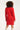 24629 Gebreid Jurk Met Vlechtstructuur | Red